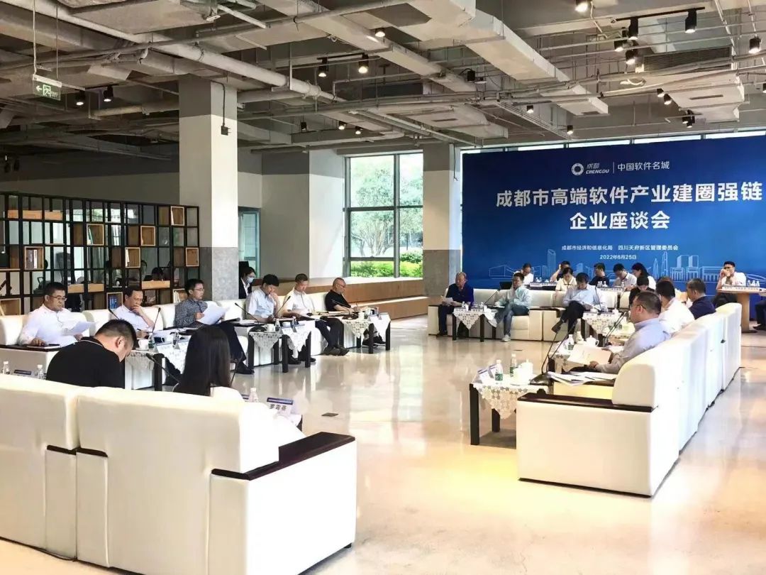 高端软件产业建圈强链企业座谈会召开！